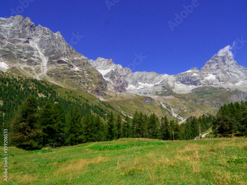 Mount Cervino (or Matterhorn), Aosta Valley, north Italy