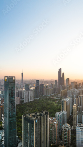 Beautiful view of Guangzhou.