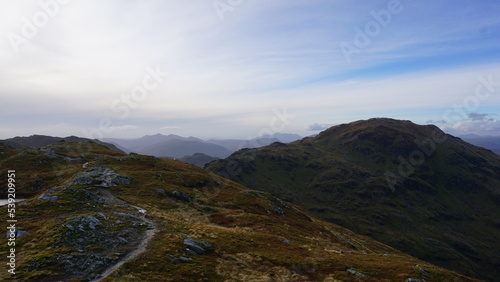 An Caisteal hillwalk Scotland