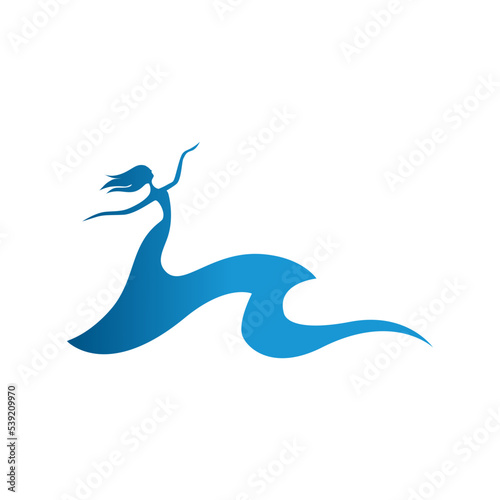  water wave woman