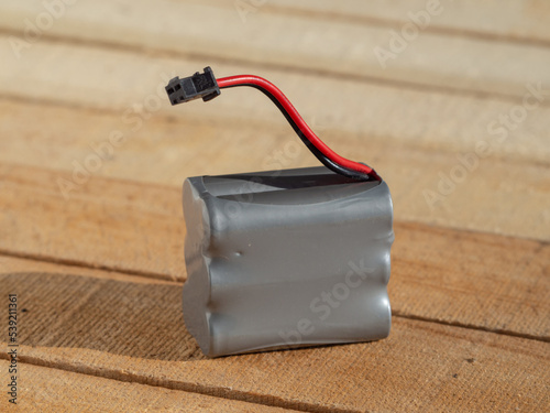 Battery for radio-controlled toys.