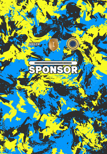 Soccer jersey design for sublimation 