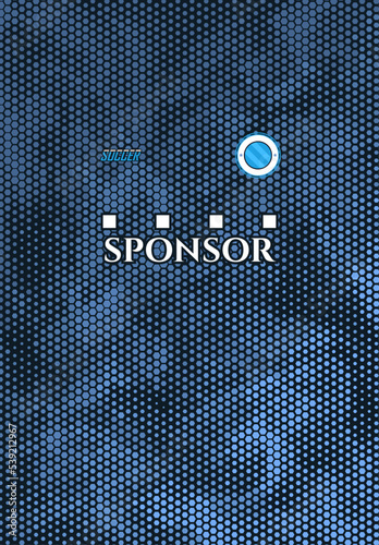 Sports shirt design ready to print - Football shirt for sublimation