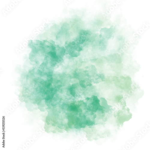 Smoke Splash Abstract Space Watercolor