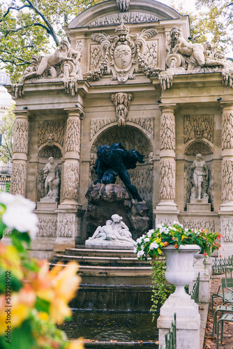 Statue in Paris, France