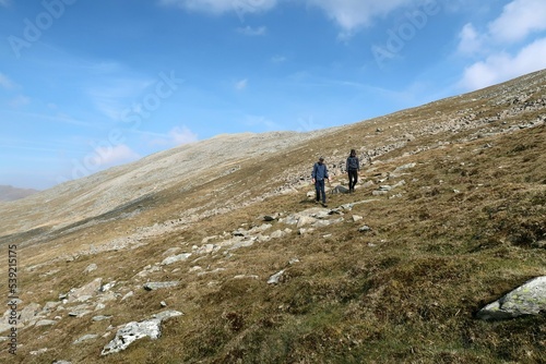 Scotland, Snowdonia. Hiking and climbing ridges through the wilderness during Spring time. Some days are sunny some days are rainy, but all of them are an adventure

