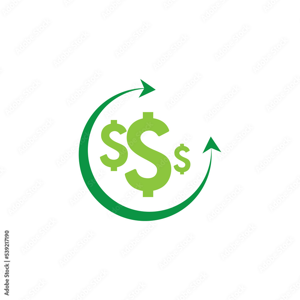 Save and grow up your money, planning your Finance, Finance logo icon design template Save and grow up your money, planning your Finance, Finance logo icon design template
