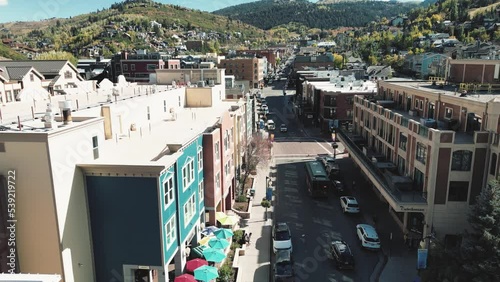Deer Valley Utah Park City Aerial