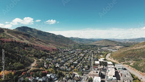 Deer Valley Utah Park City Aerial