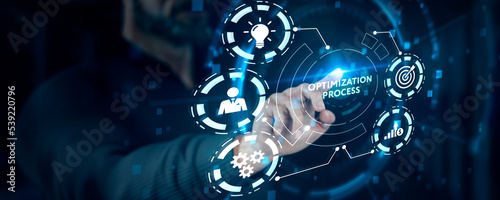 Fotografija Optimization Software Technology Process System Business concept