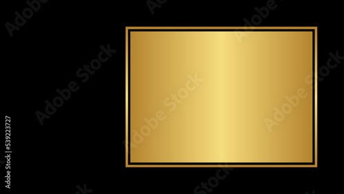 Luxurious and elegant background design with gold and black colors. vector illustration