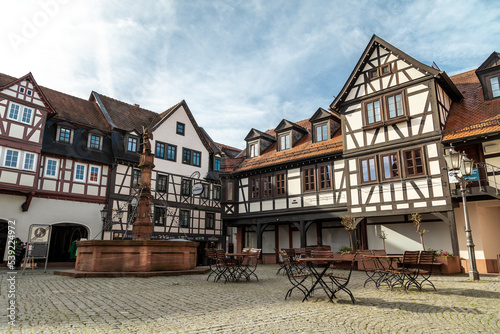 Half-timbered houses in Michelstadt