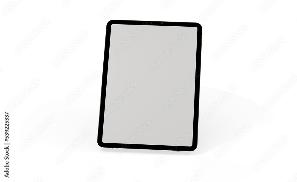 Tablet pc computer with blank screen 3d Tablet pc computer with blank screen 3d