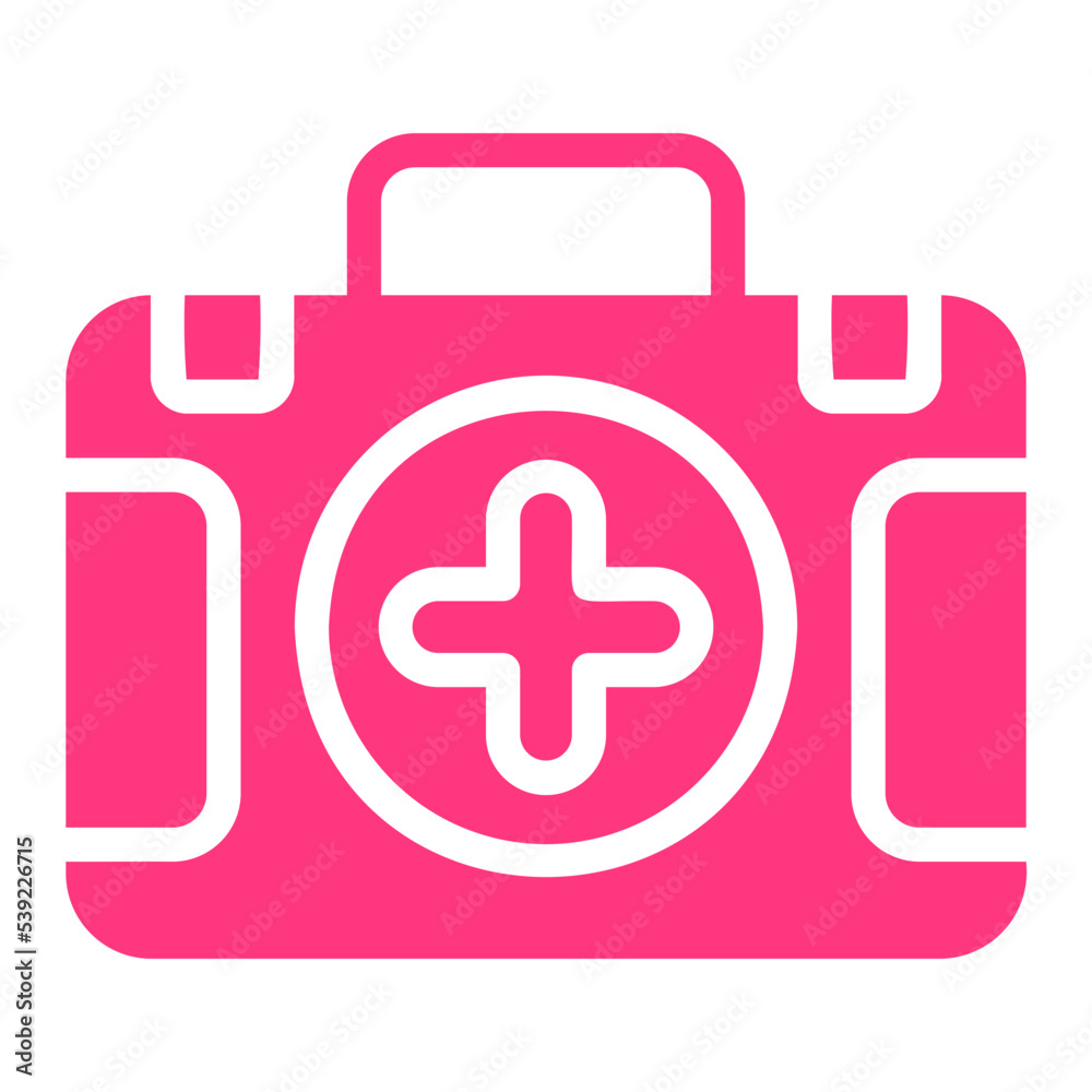 first aid kit gradient icon first aid kit gradient icon