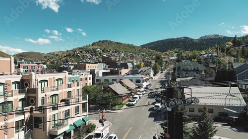 Deer Valley Utah Park City Aerial
