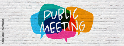 Public meeting