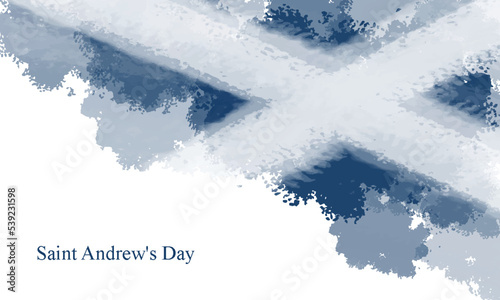 St andrews day background.