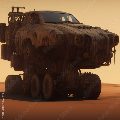 Mad Max car post apocalyptic