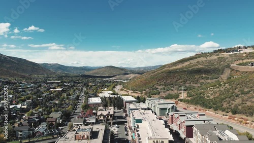 Deer Valley Utah Park City Aerial