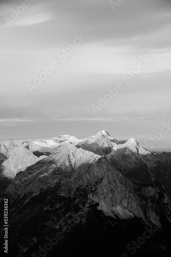 sunrise mountain range