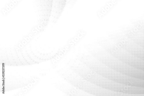 Abstract white and gray color, modern design background with halftone effect, dot pattern. Vector illustration.