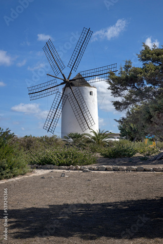 windmill, sant antoni, ibiza, mediterranean, ballears, ibiza, spain, 