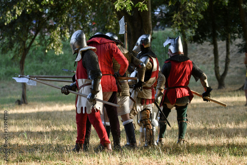 Medieval historical re-enactment