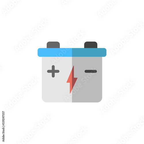 accu battery icon design vector template