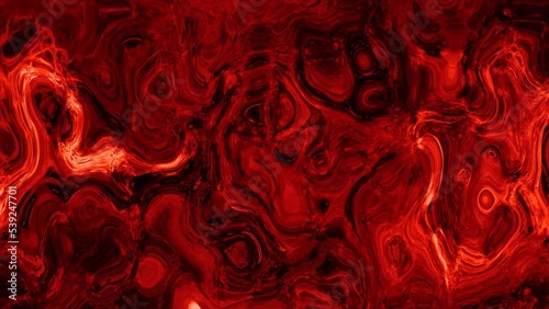 red water glossy liquid animated