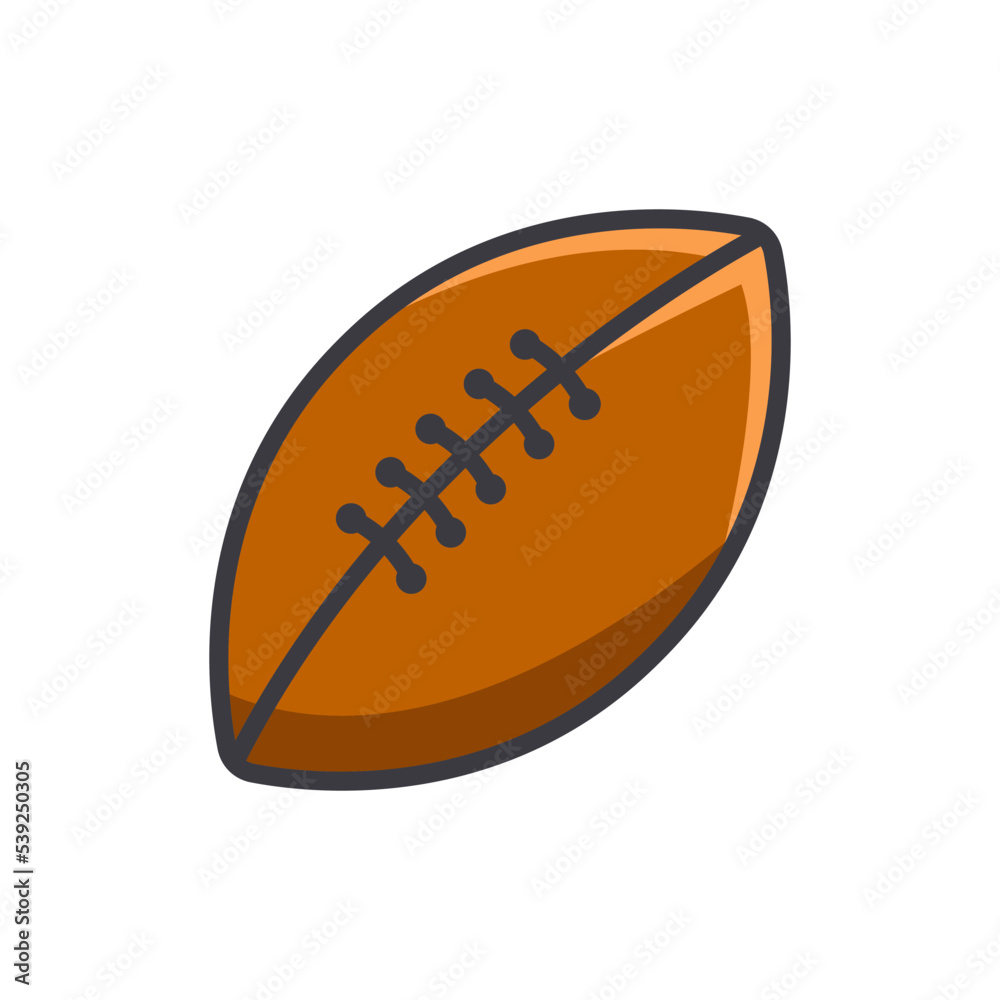 american football icon design vector template