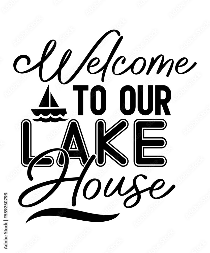 Lake Quotes SVG Bundle, Lake SVG Bundle, Lake SVG Files for Cricut