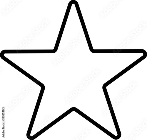 star favorite icon , star icon vector on a white background