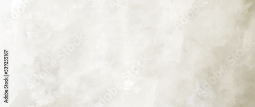 Vector watercolor vintage background with old paper texture. Hand drawn textured backdrop. Aged wallpaper for card, cover design, flyers. Grunge parchment template. Watercolor texture.