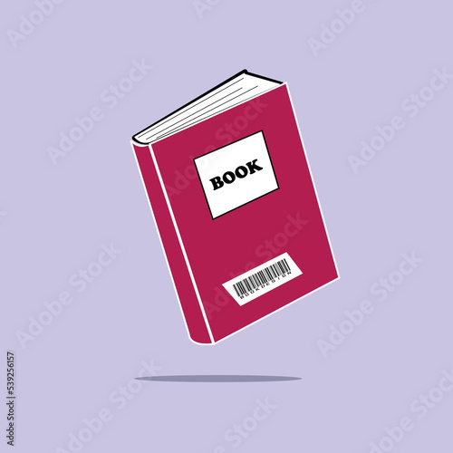 Book illustration vector art.