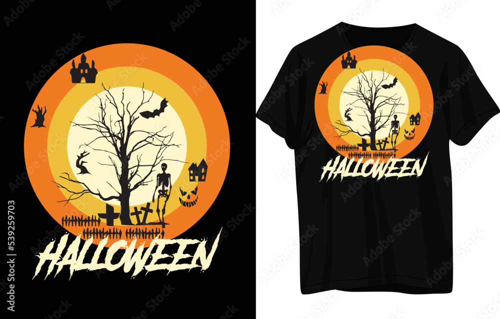 Halloween-T-shirt-Design Halloween-T-shirt-Design