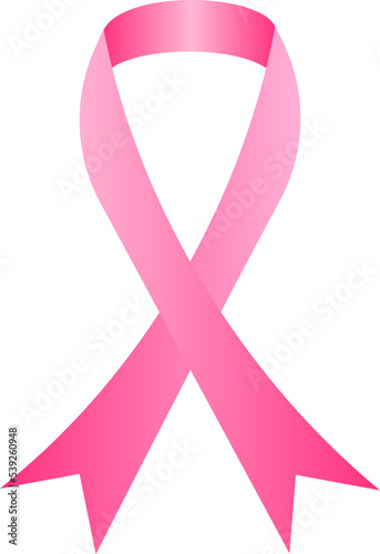 Pink ribbon for Breast Cancer awareness and International Day of Older Persons.