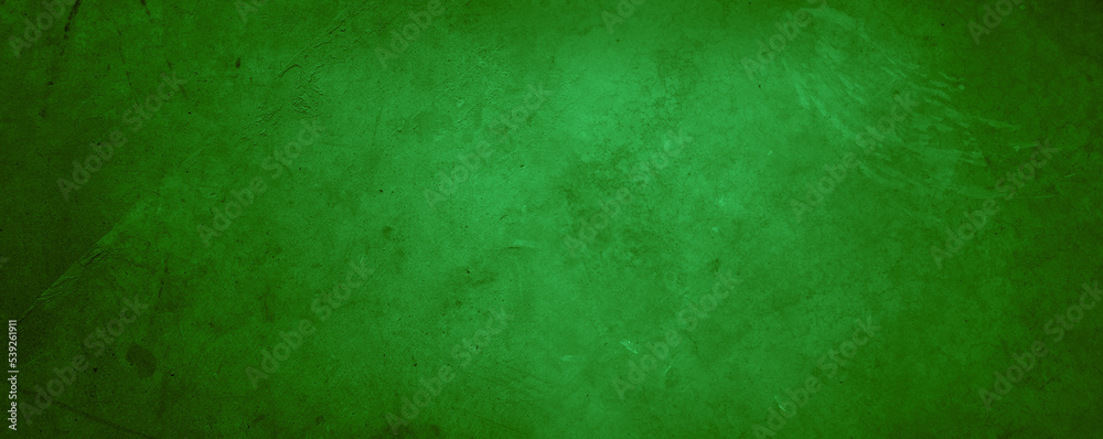 Green textured concrete background