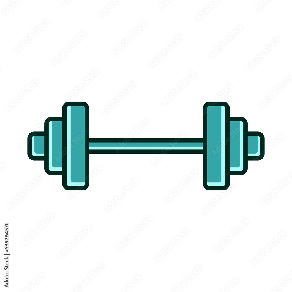 barbell icon design vector template barbell icon design vector template