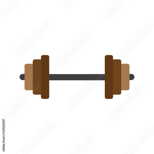 barbell icon design vector template