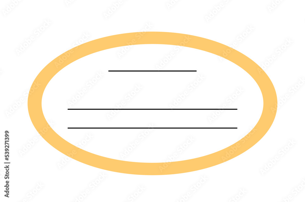 Round note icon. Place for text, template, layout and mock up. Motivation, goal and task setting and leadership. Planning and scheduling, reminder. Poster or banner. Cartoon flat vector illustration Round note icon. Place for text, template, layout and mock up. Motivation, goal and task setting and leadership. Planning and scheduling, reminder. Poster or banner. Cartoon flat vector illustration