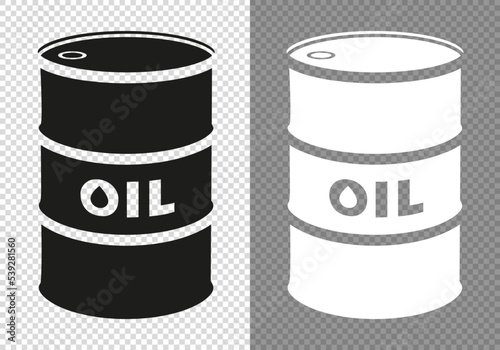 BARIL DE PÉTROLE MÉTALLIQUE