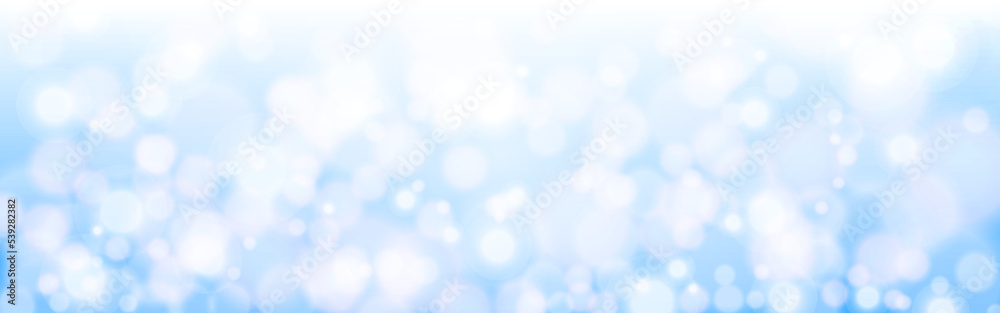 Bokeh blue background. Defocused light circles. Blurred soft gradients and lights. Neutral glowing elements. Summer wide texture. Bright shiny decoration. Vector illustration Bokeh blue background. Defocused light circles. Blurred soft gradients and lights. Neutral glowing elements. Summer wide texture. Bright shiny decoration. Vector illustration