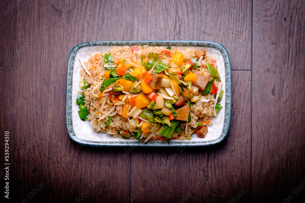 Peruvian Chifa, a fusion of Chinese cuisine with Peruvian ingredients Peruvian Chifa, a fusion of Chinese cuisine with Peruvian ingredients