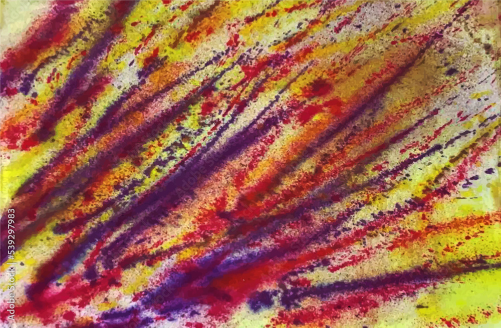 Tie dye background Geometric pattern texture Vector illustration Shibori Abstract batik brush repeat pattern design Paint splatter Curls, waves, dirty Red, yellow, blue