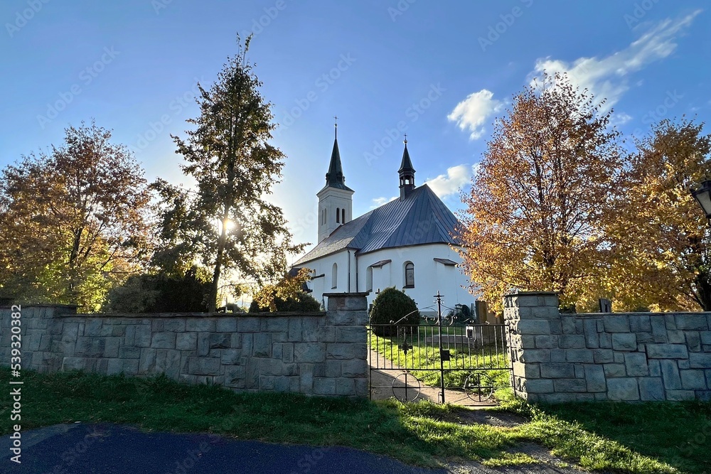 Obraz premium church of st. Ignatius of Loyola in Malenovice