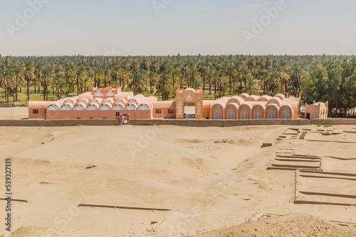 Archaeological museum building in Kerma, Sudan