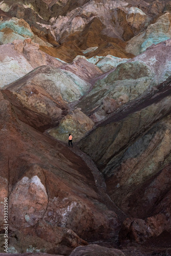 waterfall in the mountains