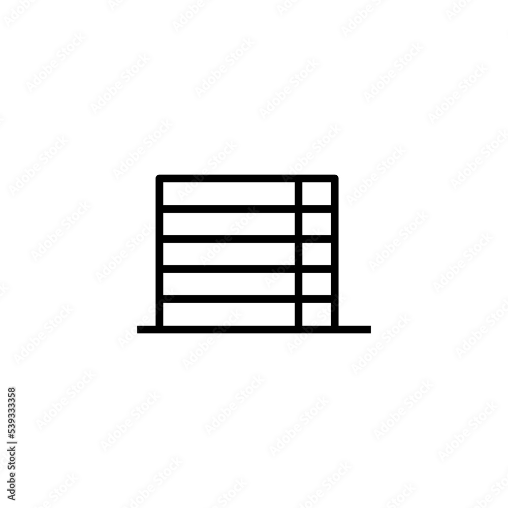 gate icon vector design templates gate icon vector design templates