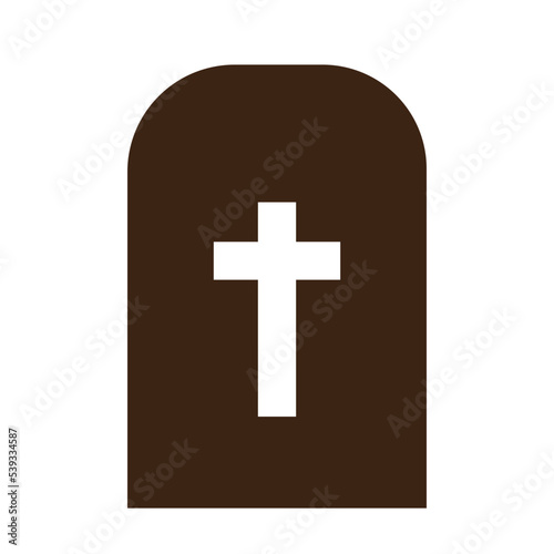 cemetery halloween dead ghost grave graveyard spooky icon