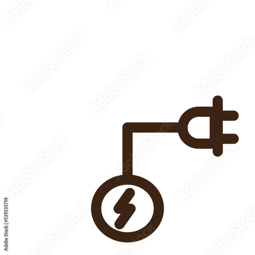 adapter cable element energy icon